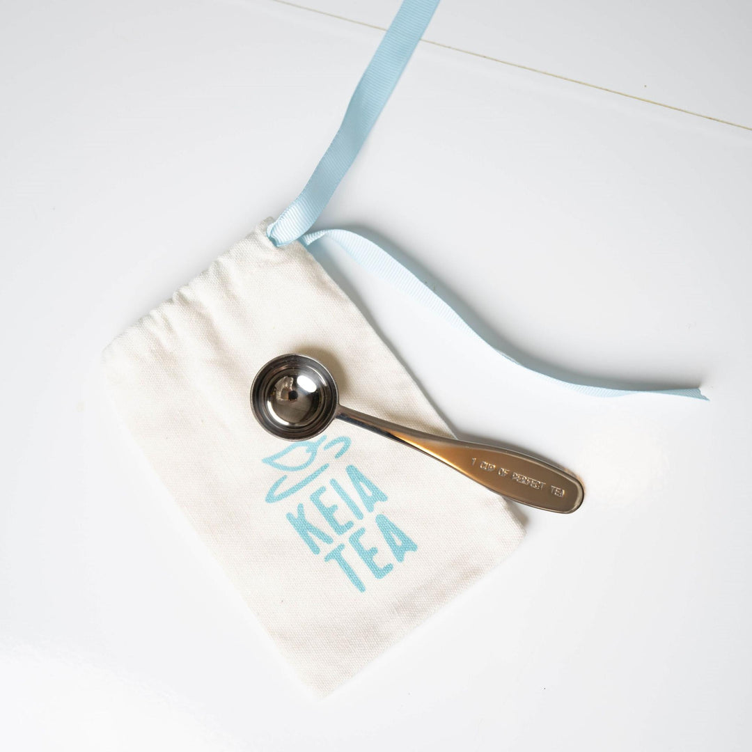Silver - Cuillère pour tasse de thé parfaite-thé-infusion-bio-Suisse-naturel-Keia Tea